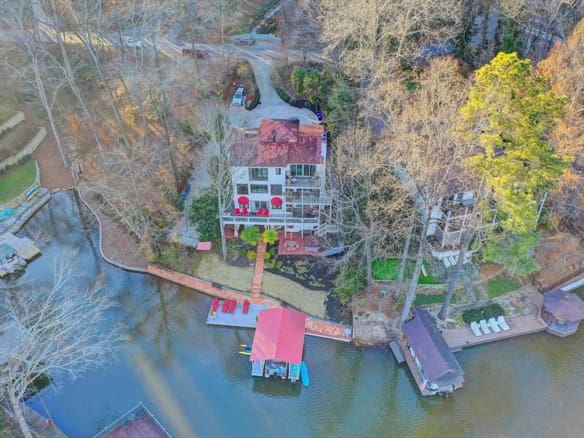 Lakefront European Villa